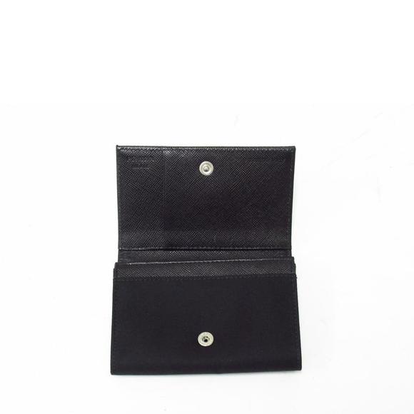 PRADA Card Case Nylon Bag Black - Picture 4 of 5